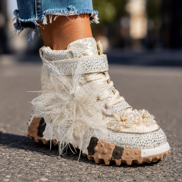 Fatina Rhinestone High-Top Sneakers — ce_brooklyn_s2_01