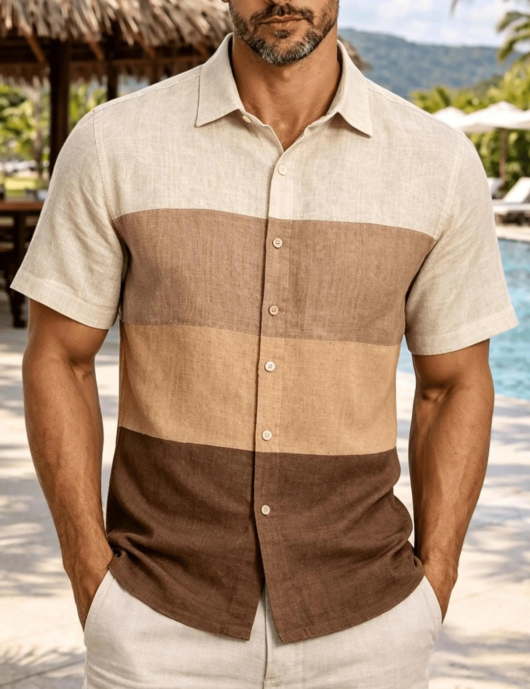 Cabana Colorblock Shirt