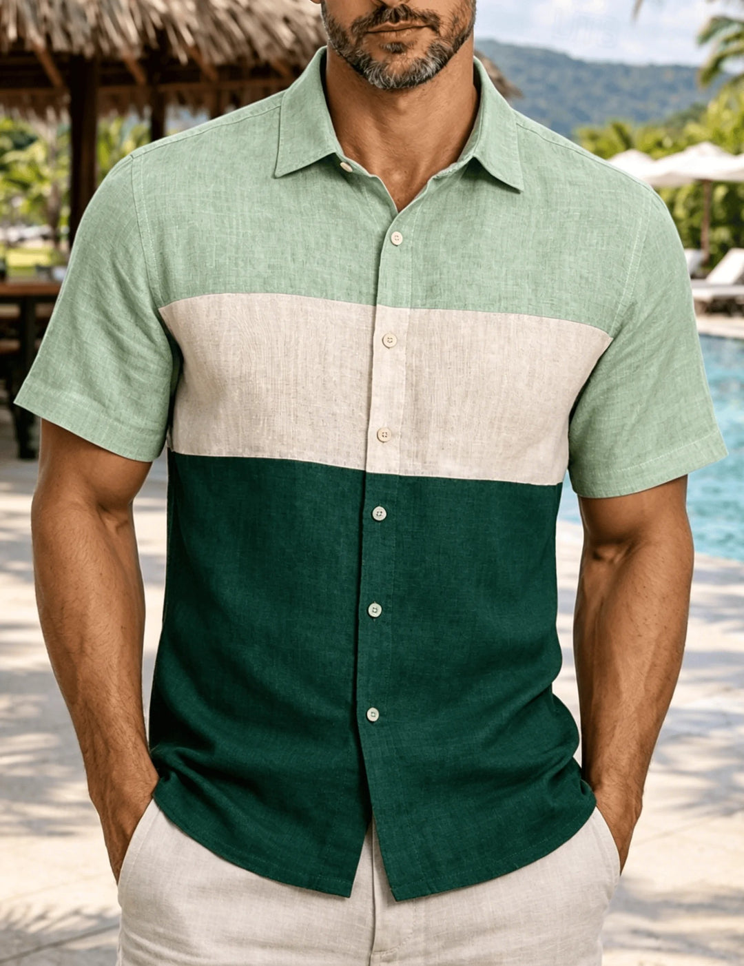 Cabana Colorblock Shirt