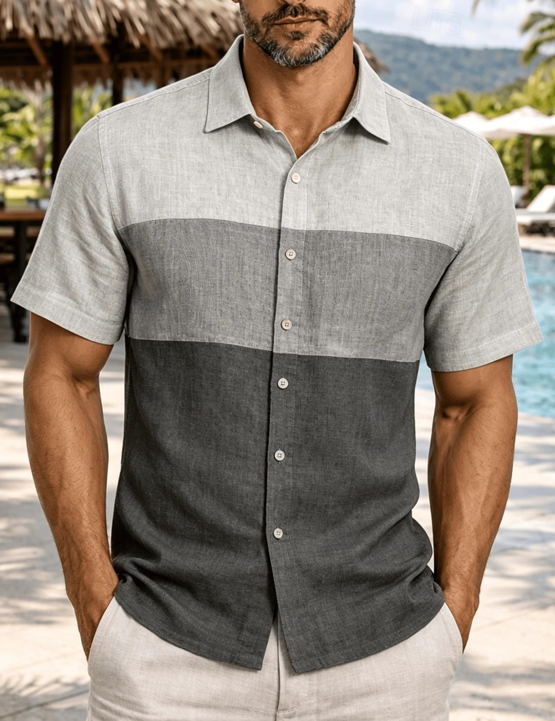 Cabana Colorblock Shirt