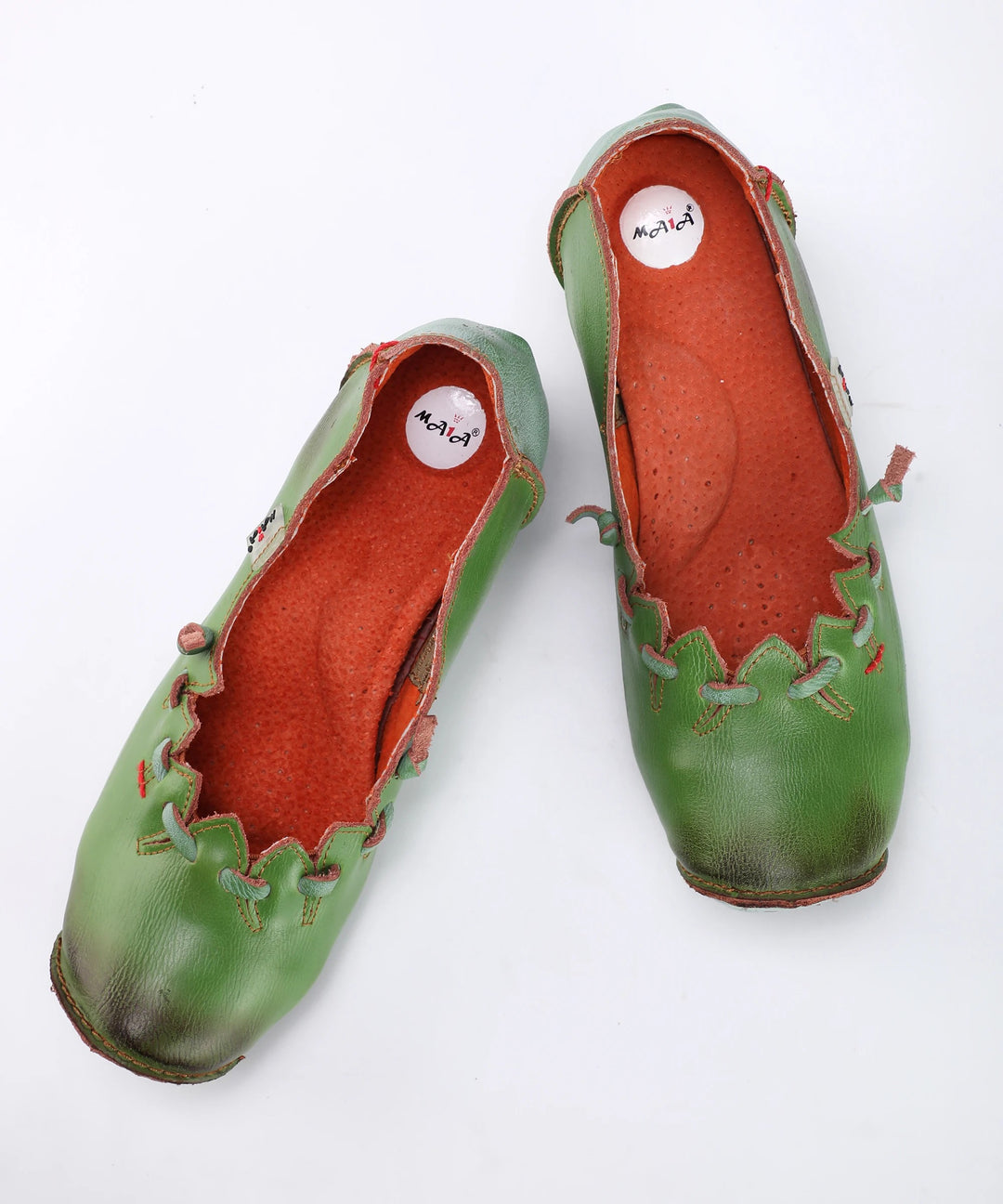 Foglia Leaf-Laced Leather Pumps