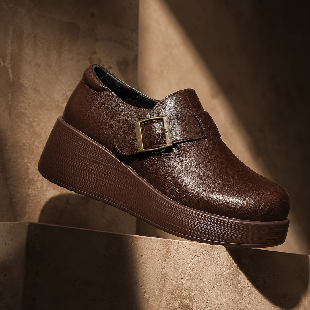 Fibbia Buckle Wedge Loafers — ce_metastatic_06