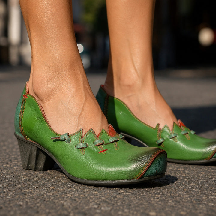 Verbena Leaf-Laced Pumps — ce_brooklyn_s1_01