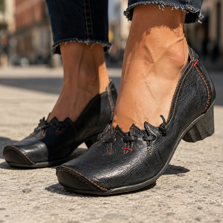 Verbena Leaf-Laced Pumps — ce_brooklyn_s1_01