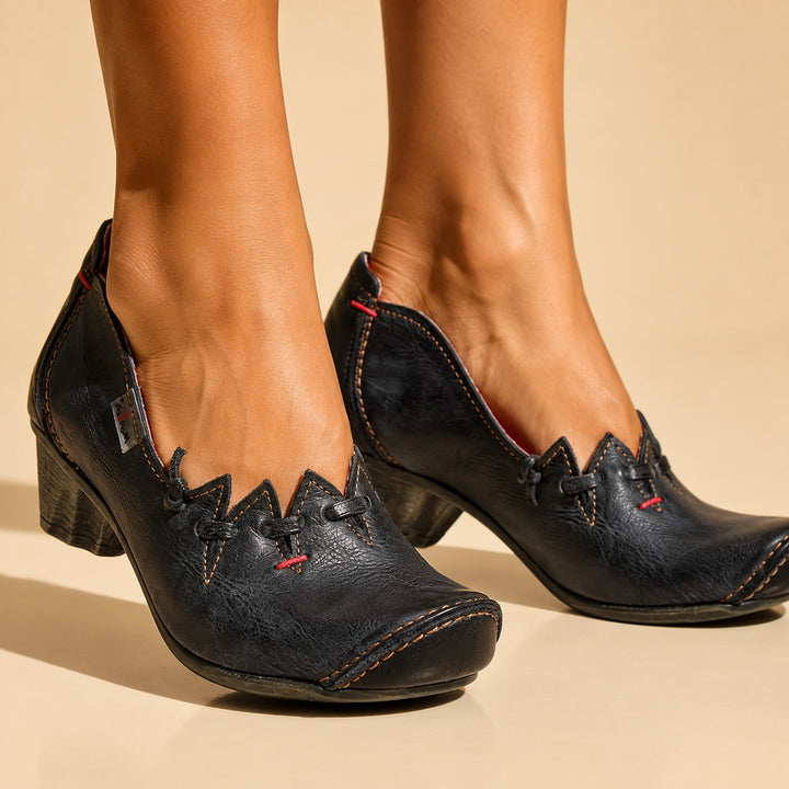 Verbena Leaf-Laced Pumps — ce_brooklyn_s3_01