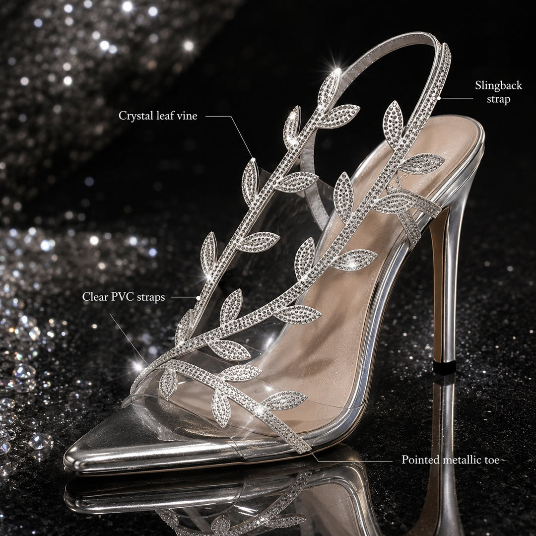 Fogliata Crystal Leaf Stiletto Sandals — ce_metastatic_02