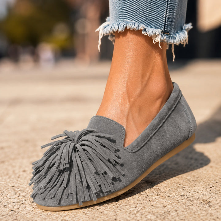 Fringe Suede Ballet Flats — ce_brooklyn_s2_01