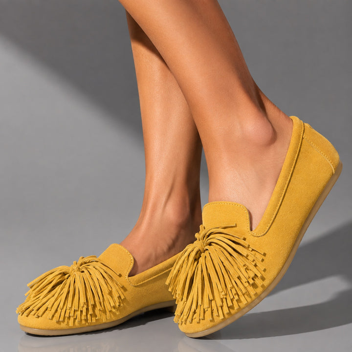 Fringe Suede Ballet Flats — ce_brooklyn_s3_01