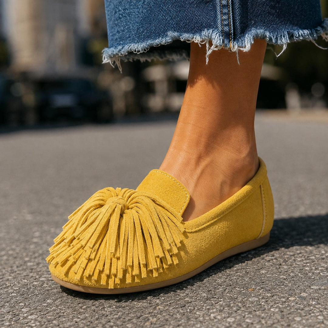 Fringe Suede Ballet Flats — ce_brooklyn_s2_01
