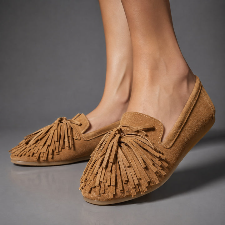 Fringe Suede Ballet Flats — ce_brooklyn_s3_01