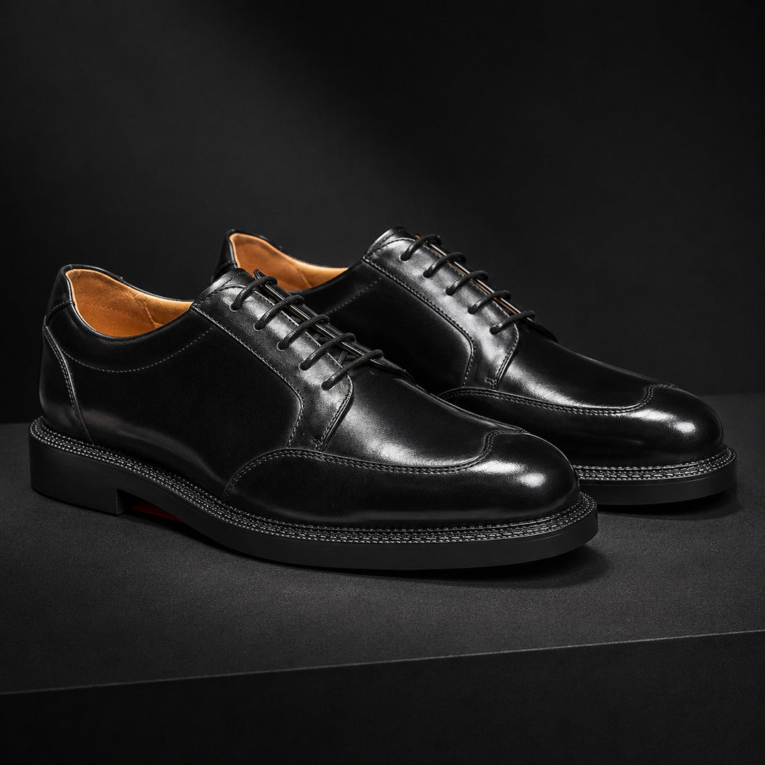 Galleria Apron-Toe Derby Shoes — ce_metastatic_06