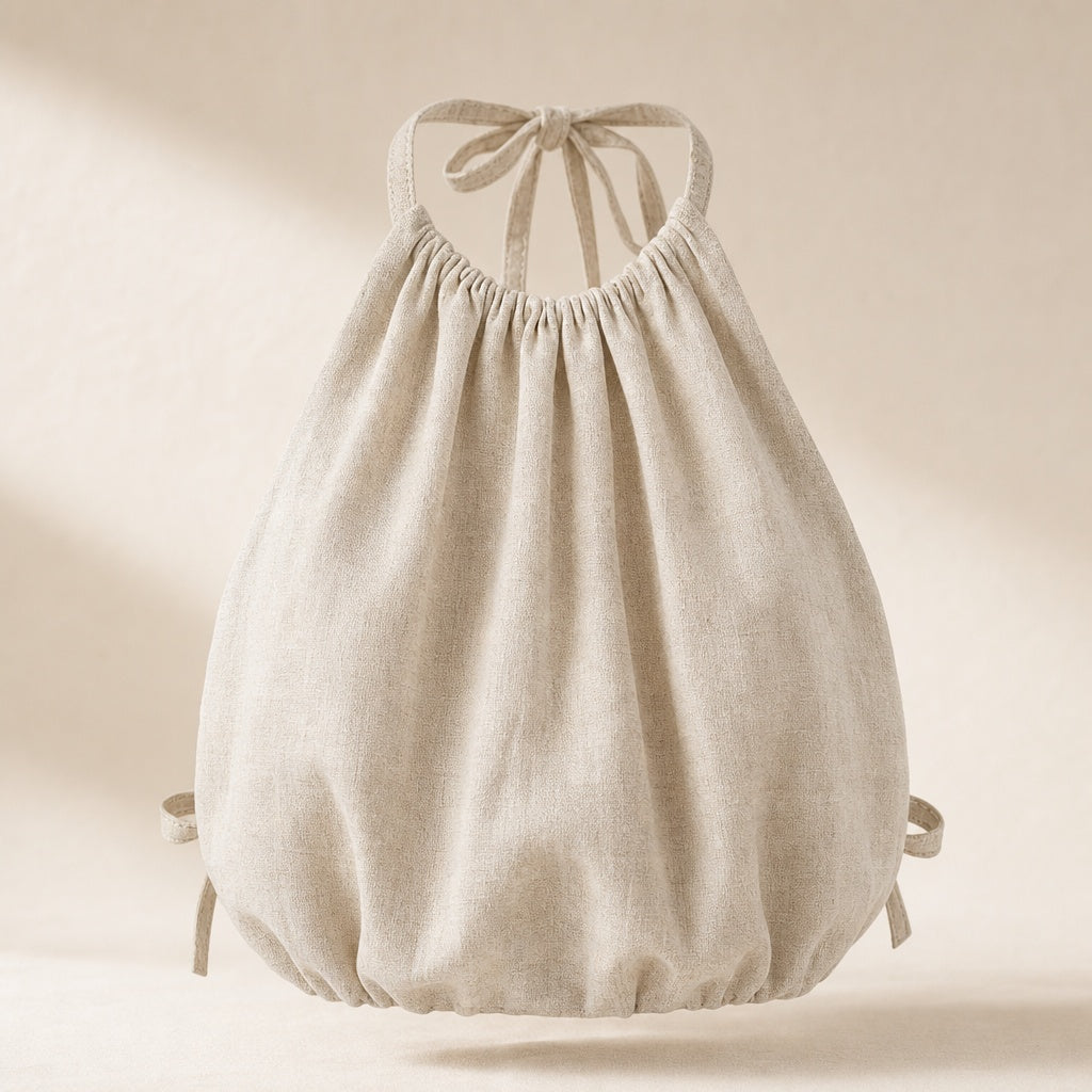 Gathered Linen Halter Top — 01_clean_hero_natural