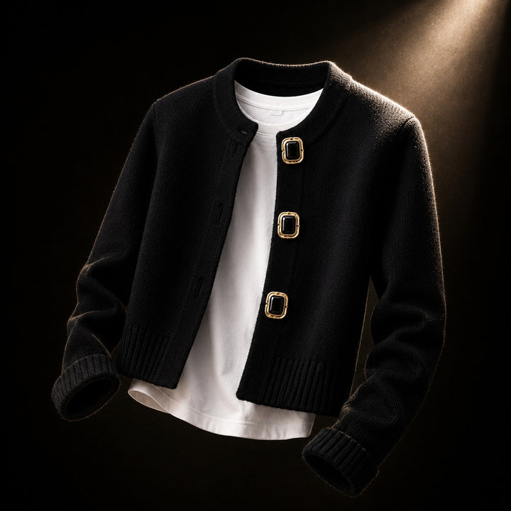 Gemma Jewel-Button Cardigan — ce_soul_s3_01