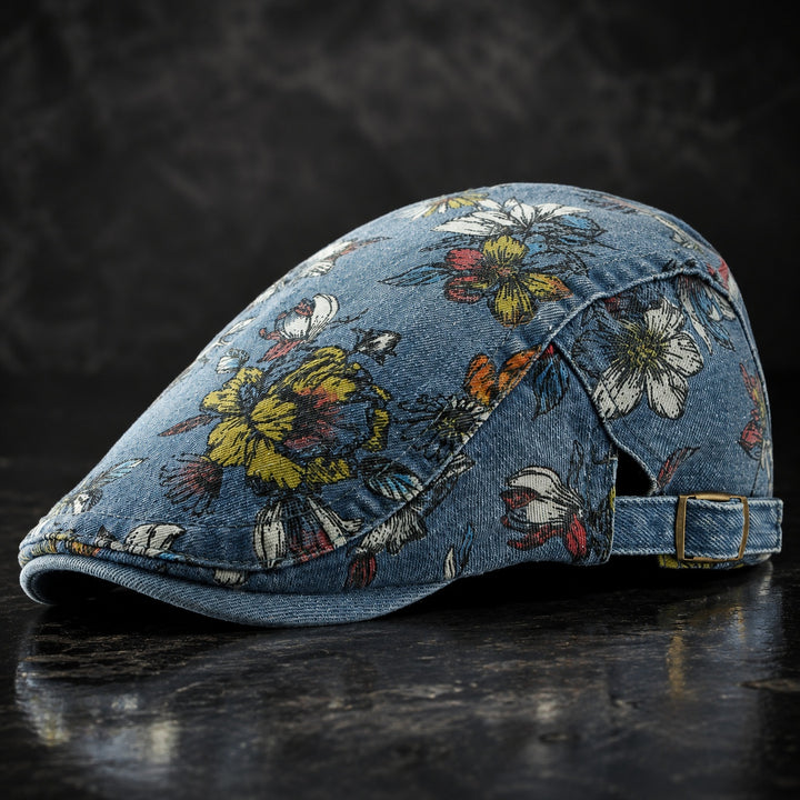 Giardino Floral Denim Beret — ce_metastatic_05