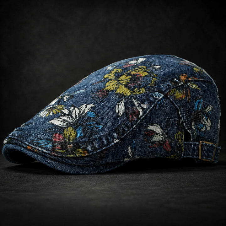 Giardino Floral Denim Beret — ce_metastatic_07