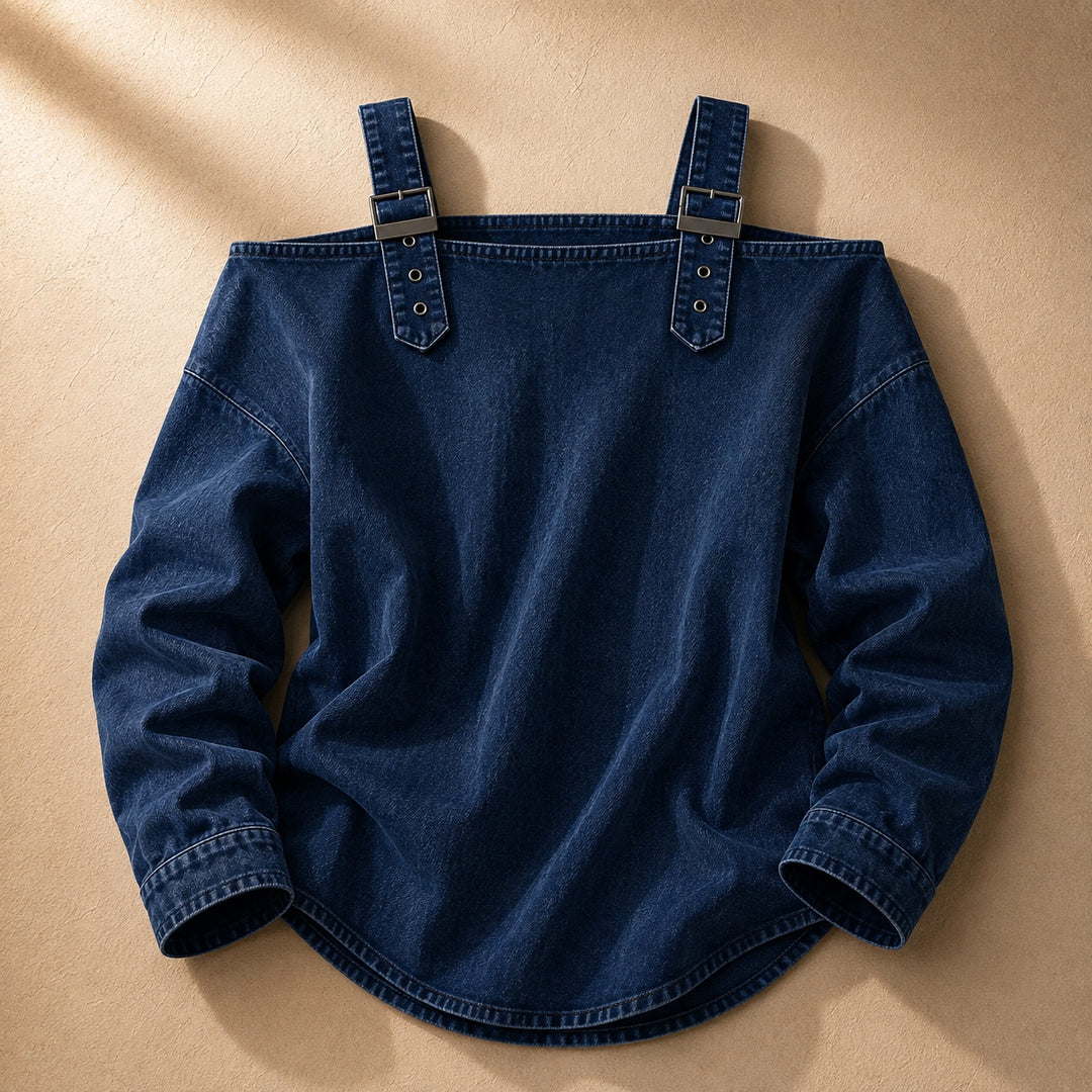 Harper Buckle Cold-Shoulder Top — ce_soul_s1_01