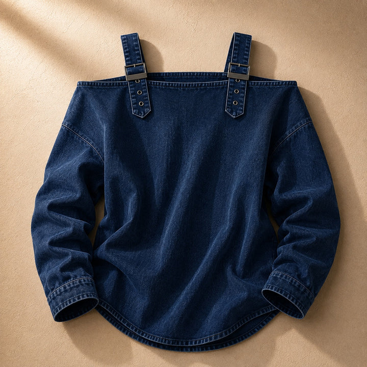 Harper Buckle Cold-Shoulder Top — ce_soul_s1_01