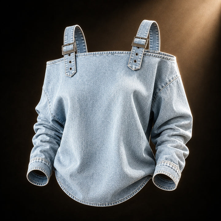 Harper Buckle Cold-Shoulder Top — ce_soul_s3_01