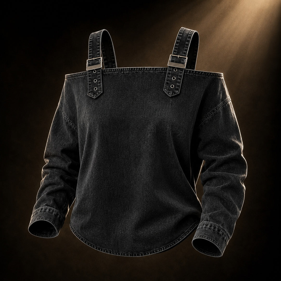 Harper Buckle Cold-Shoulder Top — ce_soul_s3_01