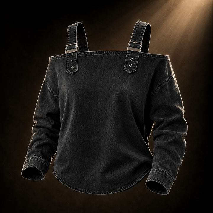 Harper Buckle Cold-Shoulder Top — ce_soul_s3_01