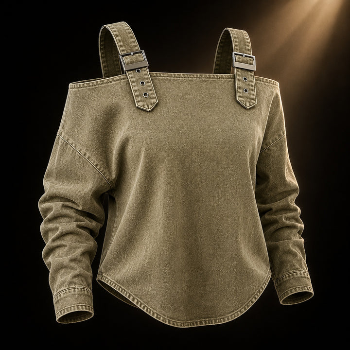 Harper Buckle Cold-Shoulder Top — ce_soul_s3_01