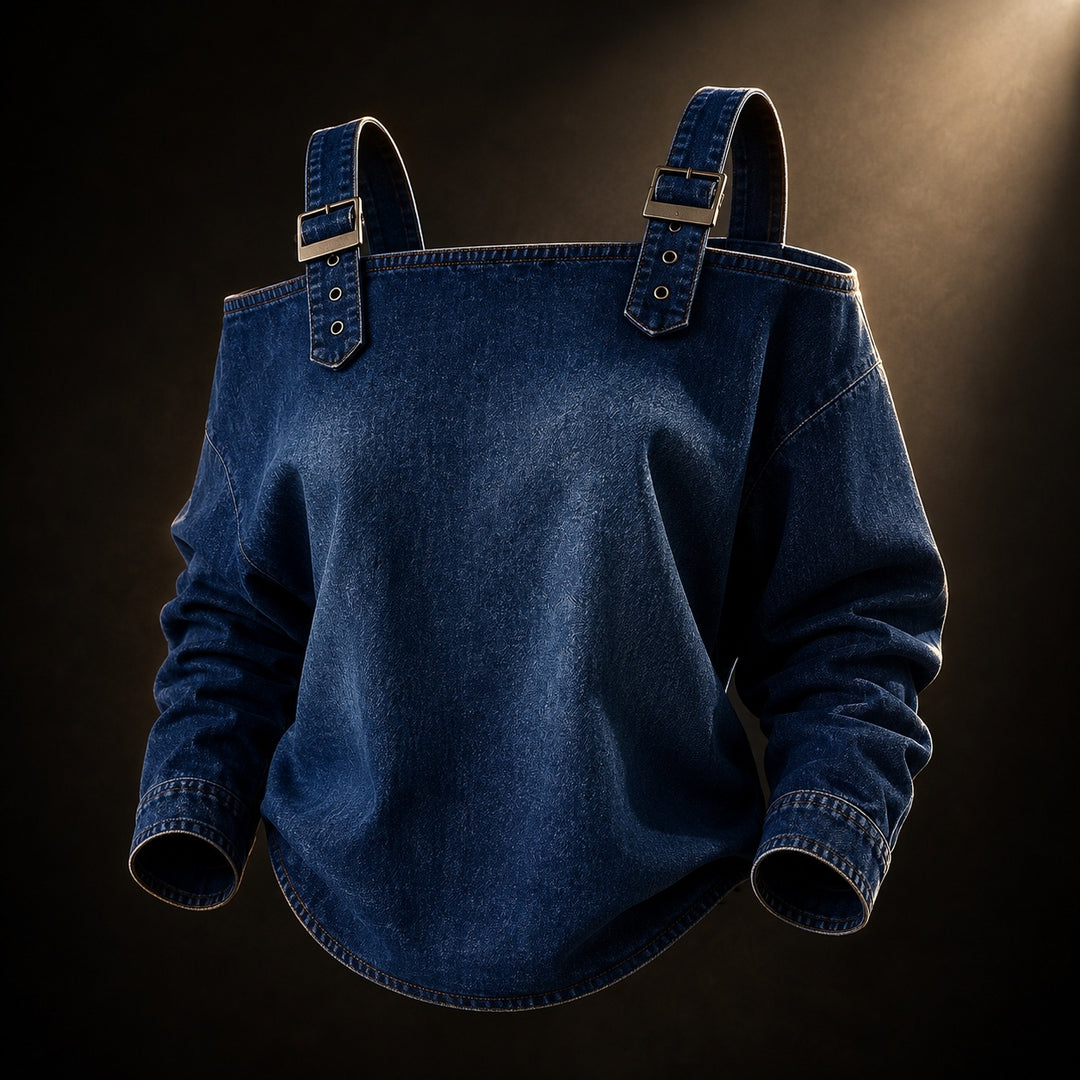 Harper Buckle Cold-Shoulder Top — ce_soul_s3_01