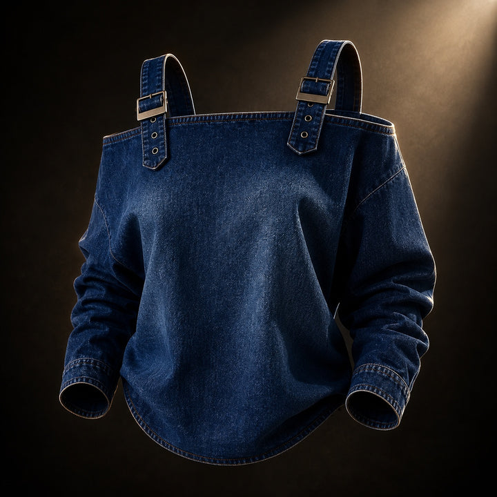 Harper Buckle Cold-Shoulder Top — ce_soul_s3_01