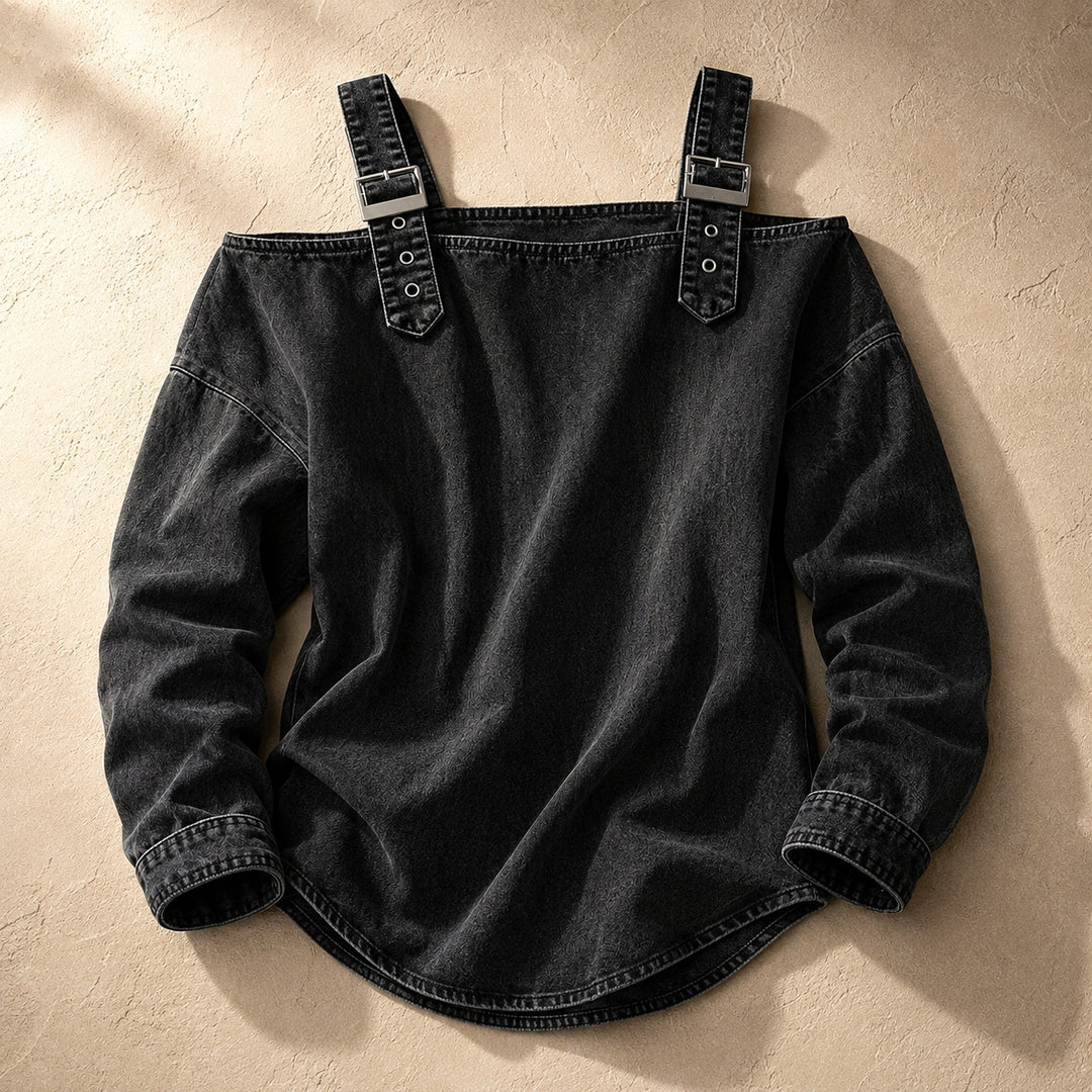 Harper Buckle Cold-Shoulder Top — ce_soul_s1_01