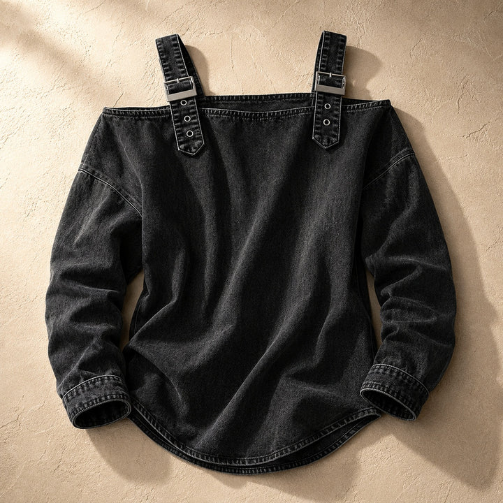 Harper Buckle Cold-Shoulder Top — ce_soul_s1_01