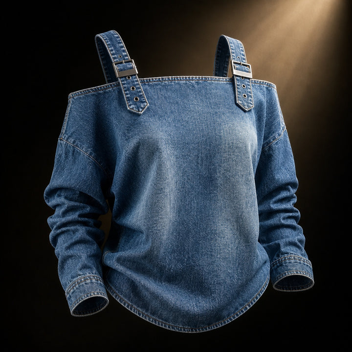 Harper Buckle Cold-Shoulder Top — ce_soul_s3_01