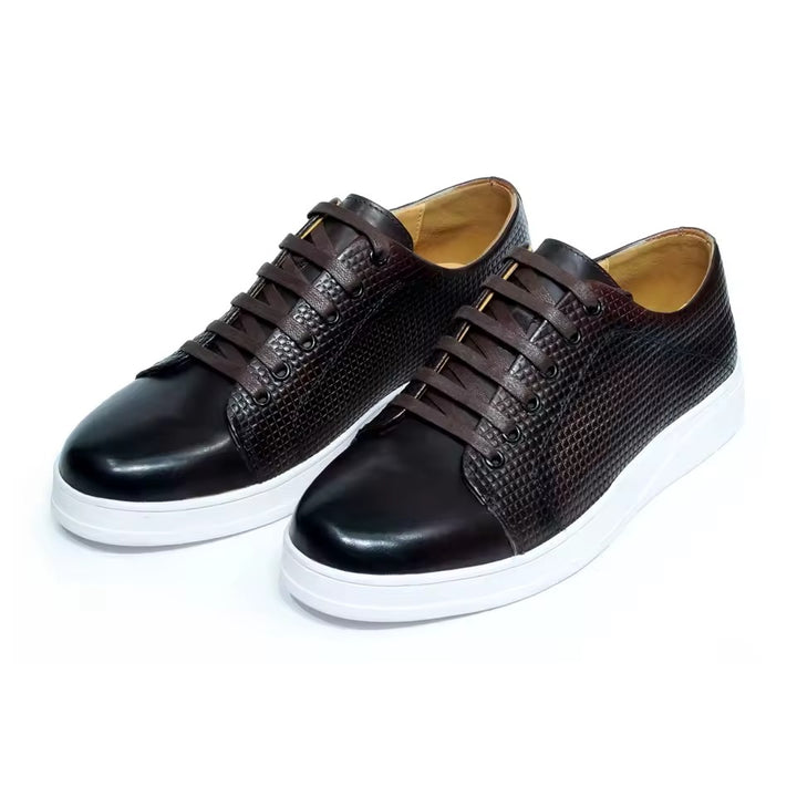 Lombardi Italian Leather Sneakers