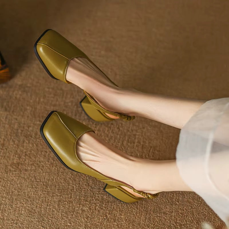 Renata Square Slingbacks
