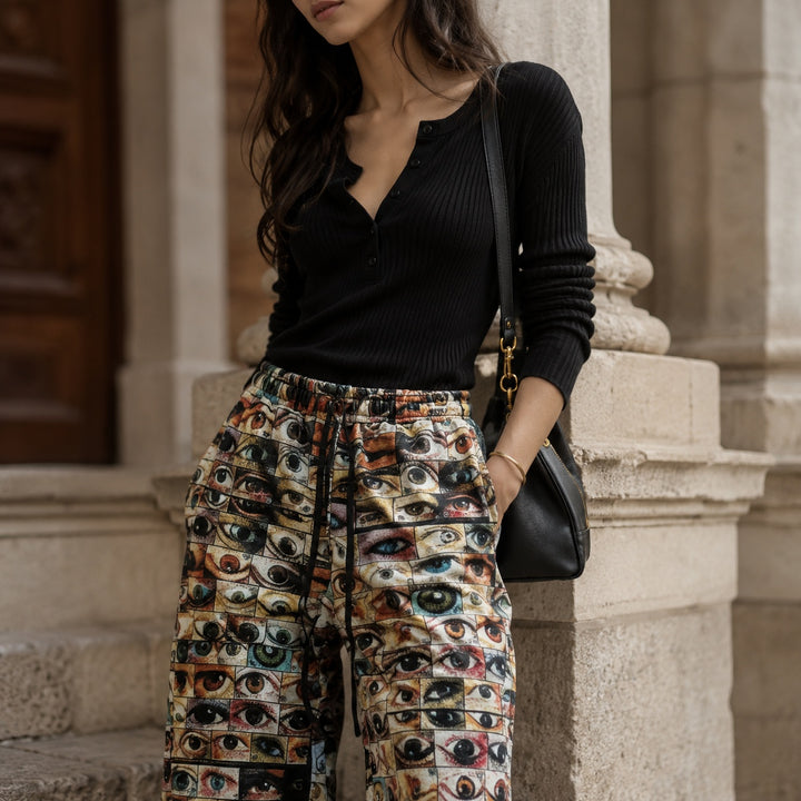 Iris Print Wide-Leg Pants — ce_aub_01