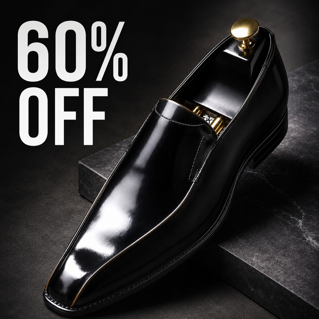 Lustrini Slip-On Leather Loafers — ce_metastatic_02