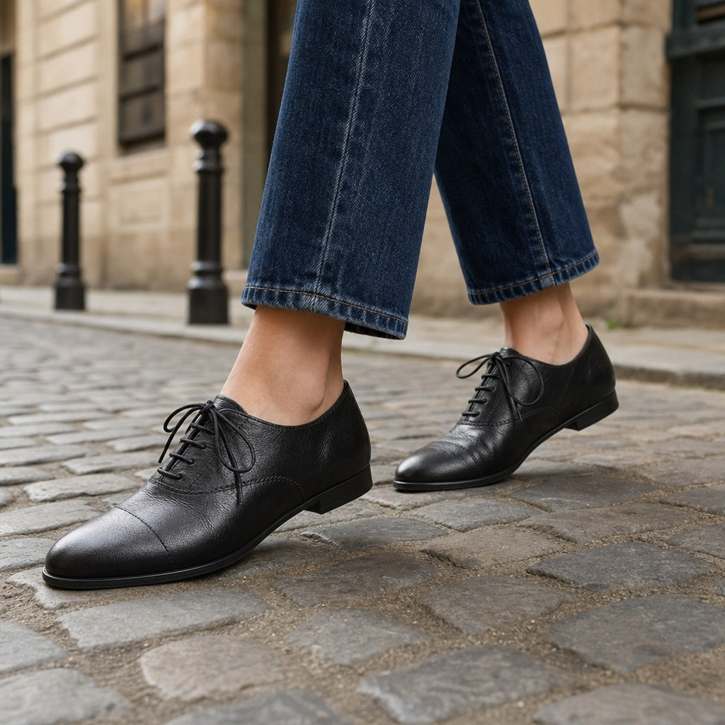 Marcella Lace Oxfords — 03_lifestyle_cobblestone_walk