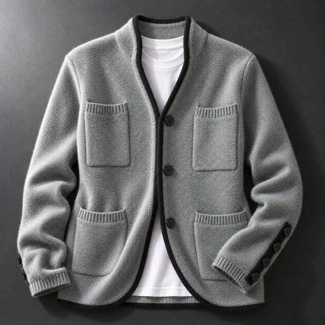 Marchesa Contrast Trim Cardigan — ce_soul_s1_01