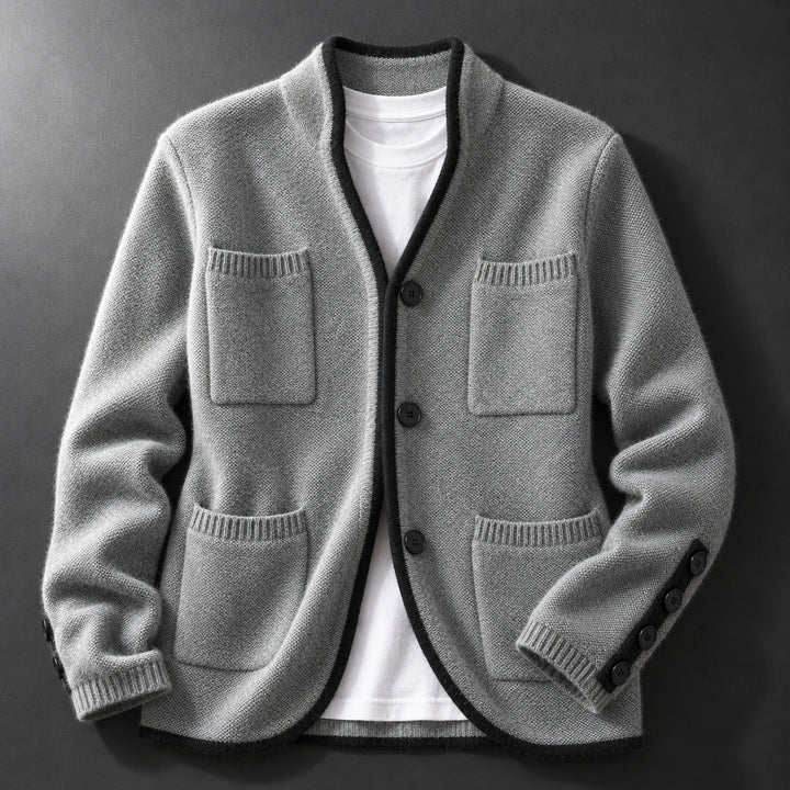 Marchesa Contrast Trim Cardigan — ce_soul_s1_01