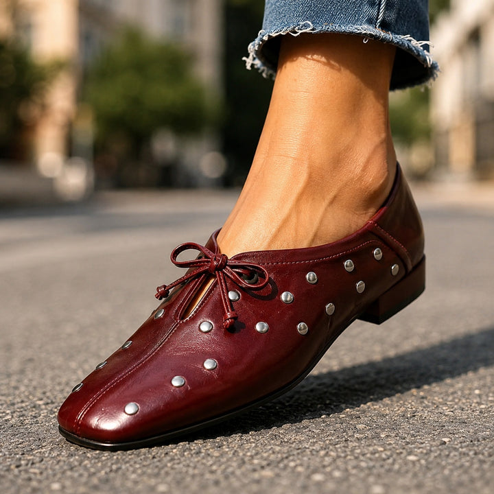 Marquesa Studded Leather Loafers — ce_brooklyn_s2_01
