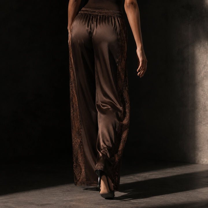 Merletto Lace-Panel Satin Pants — ce_metastatic_05