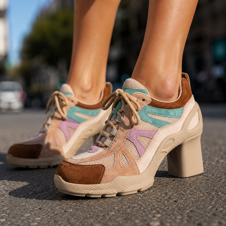 Patchina Colorblock Sport Heels — ce_brooklyn_s1_01