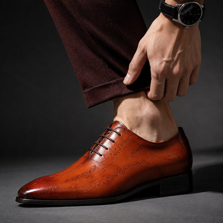 Pergamena Engraved Oxford Shoes — ce_studio_01