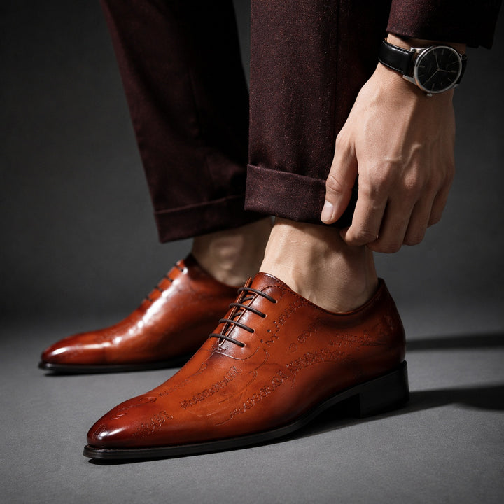 Pergamena Engraved Oxford Shoes — ce_studio_01