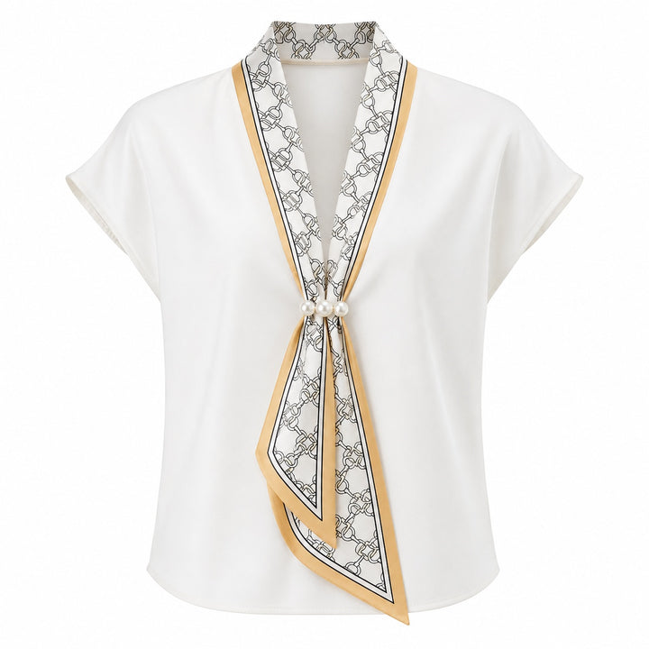 Perla Scarf-Tie Blouse — ce_wb_01