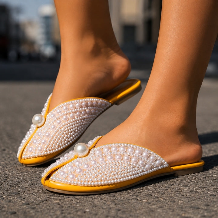 Perlina Pearl Flat Mules — ce_brooklyn_s1_01