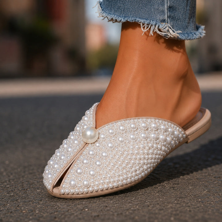 Perlina Pearl Flat Mules — ce_brooklyn_s2_01
