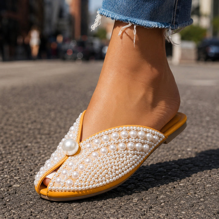 Perlina Pearl Flat Mules — ce_brooklyn_s2_01