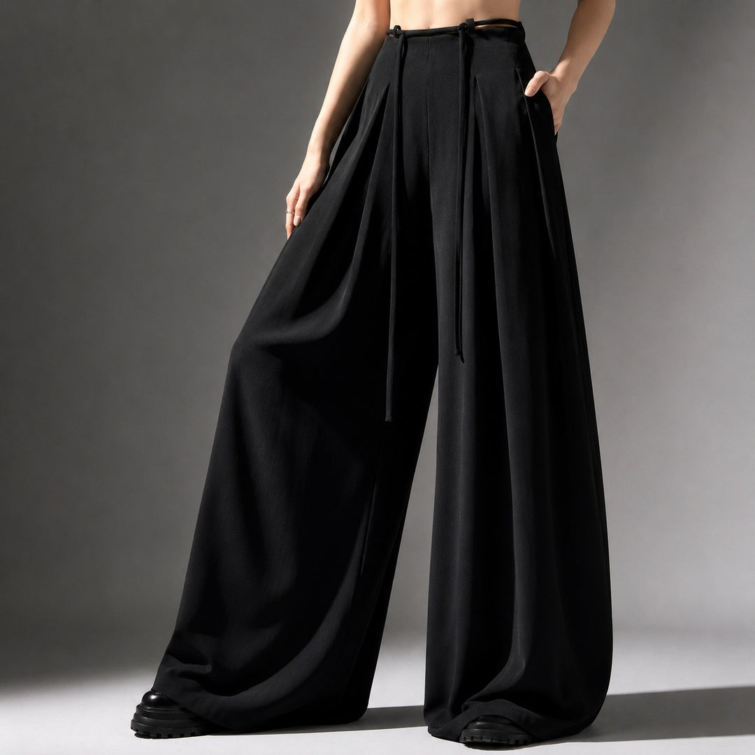Pieghetta Pleated Wide-Leg Trousers — ce_studio_01