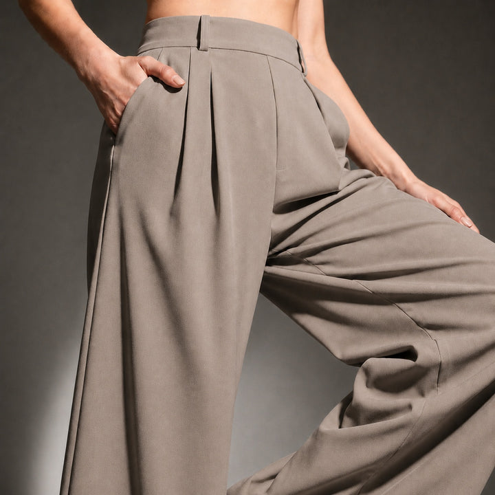Pieghetta Pleated Wide-Leg Trousers — ce_studio_01