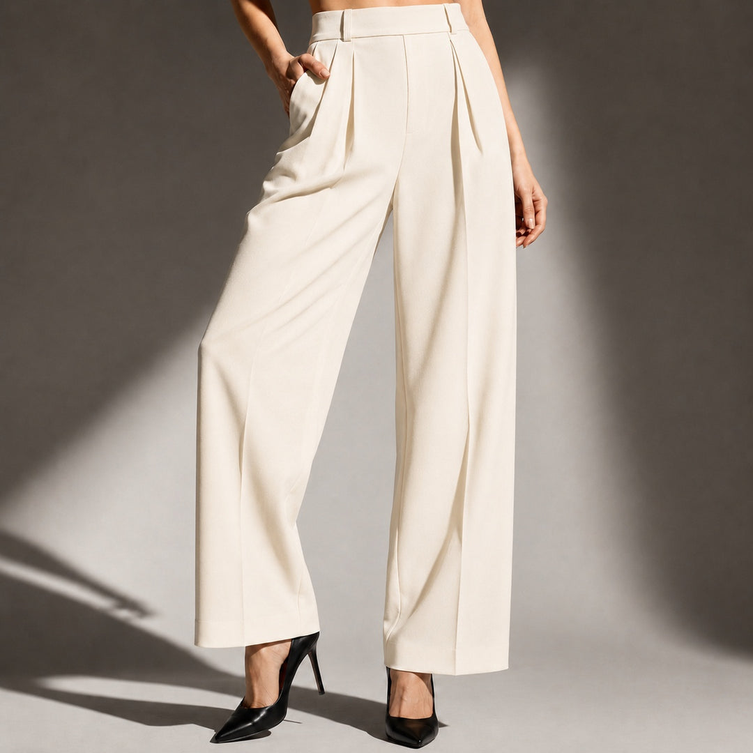 Pieghetta Pleated Wide-Leg Trousers — ce_studio_01