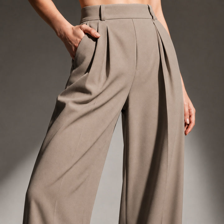 Pieghetta Pleated Wide-Leg Trousers — ce_studio_01